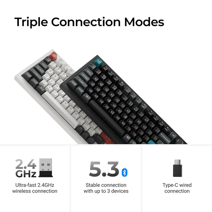 Keychron Q1 Ultra 8K Wireless Custom Mechanical ISO Keyboard