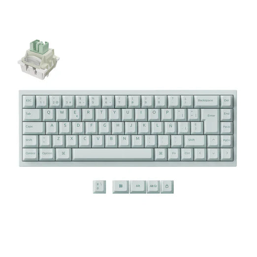 Keychron Q16 HE 8K Tastatur mit Magnetschaltern und ISO-Layout (nur kabelgebunden)