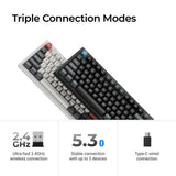 Keychron Q3 Ultra 8K Wireless Custom Mechanical Keyboard ISO Layout Collection