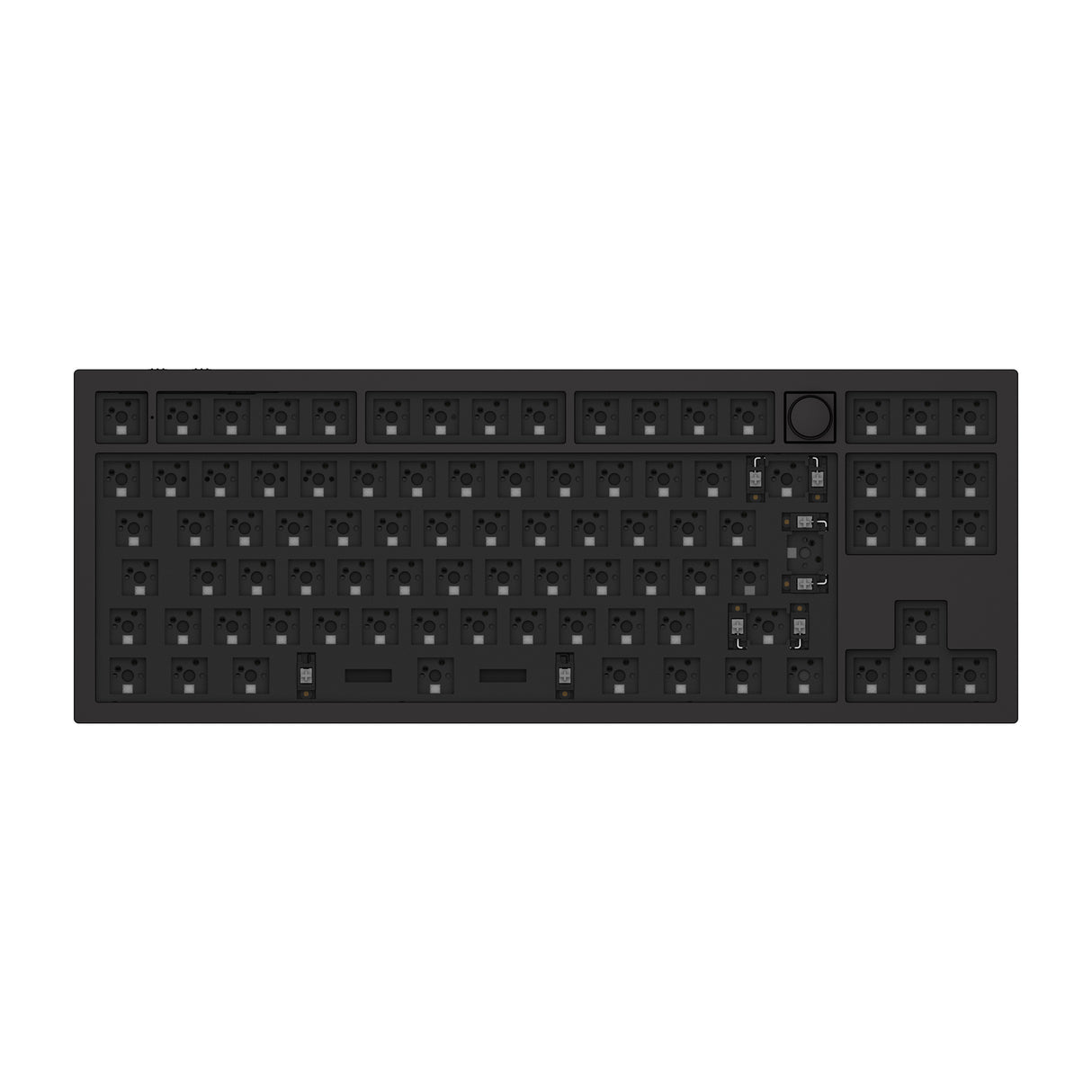 Keychron Q3 Max QMK/VIA Wireless Custom Mechanical Keyboard ISO-Layout-Sammlung