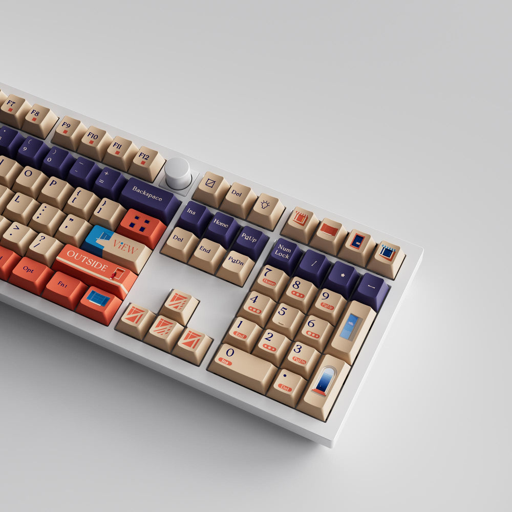 Window View - Cherry Profile Dye-Sub PBT Full Keycap Set