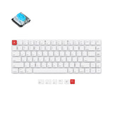 keychron k3 non backlight ultra slim wireless mechanical keyboard ¦Ð edition low profile gateron mechanical switch blue for mac windows