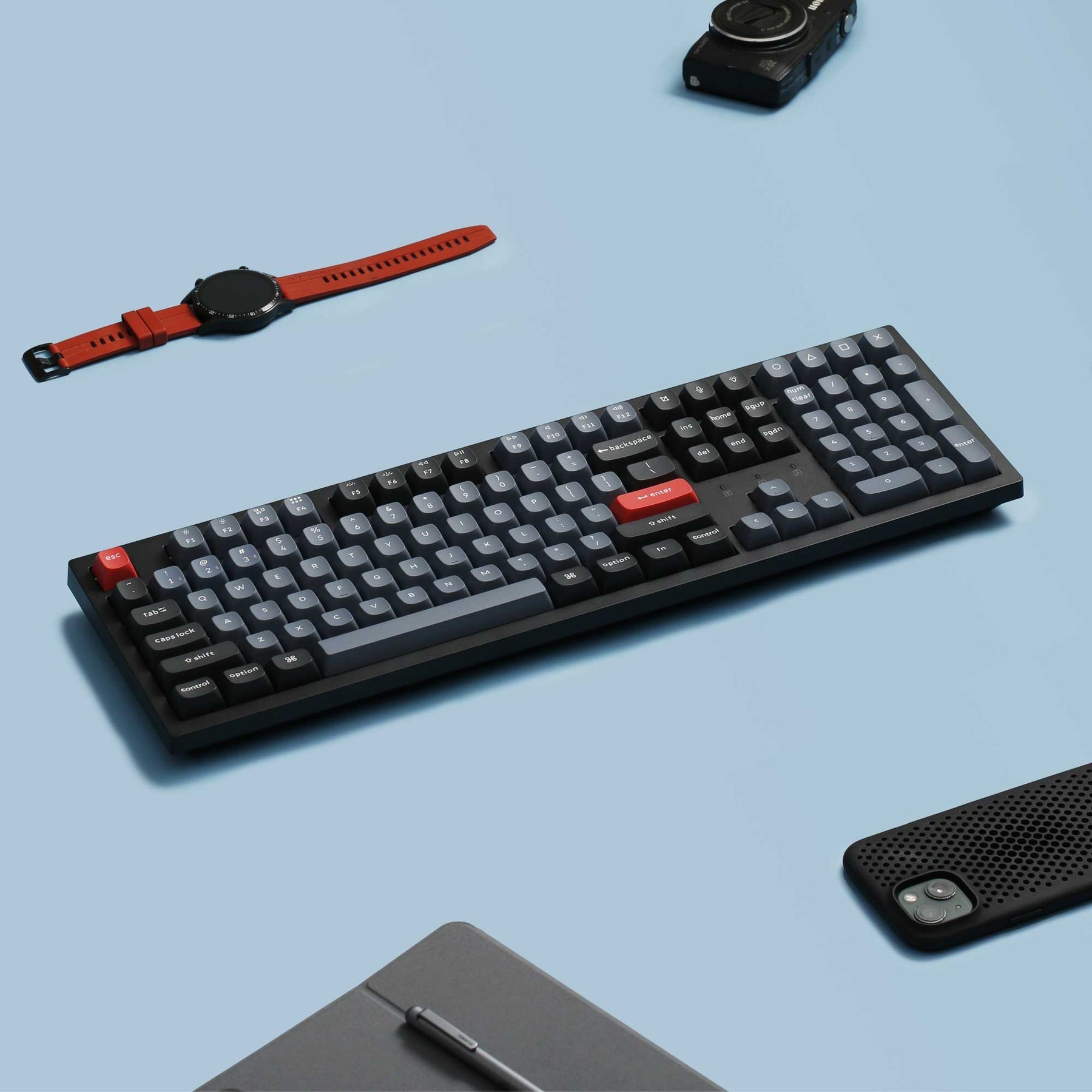 Keychron K10 Pro QMK/VIA kabellose mechanische Tastatur (US-ANSI-Layout)