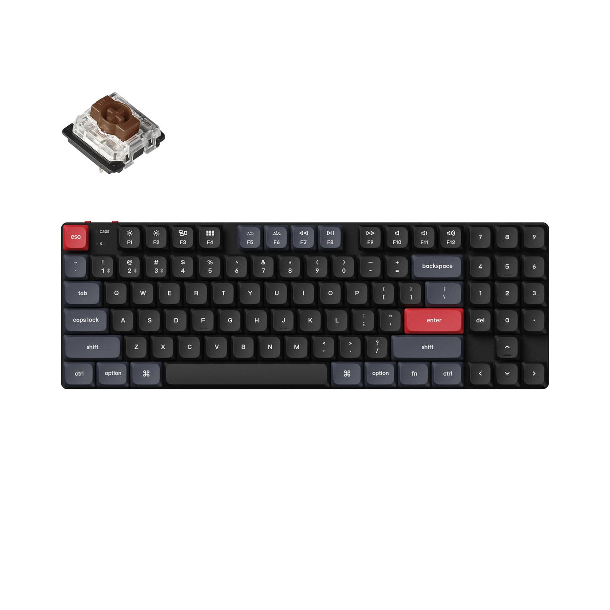 Keychron K13 Pro QMK/VIA Drahtlose Individuelle Mechanische Tastatur (US-Layout)