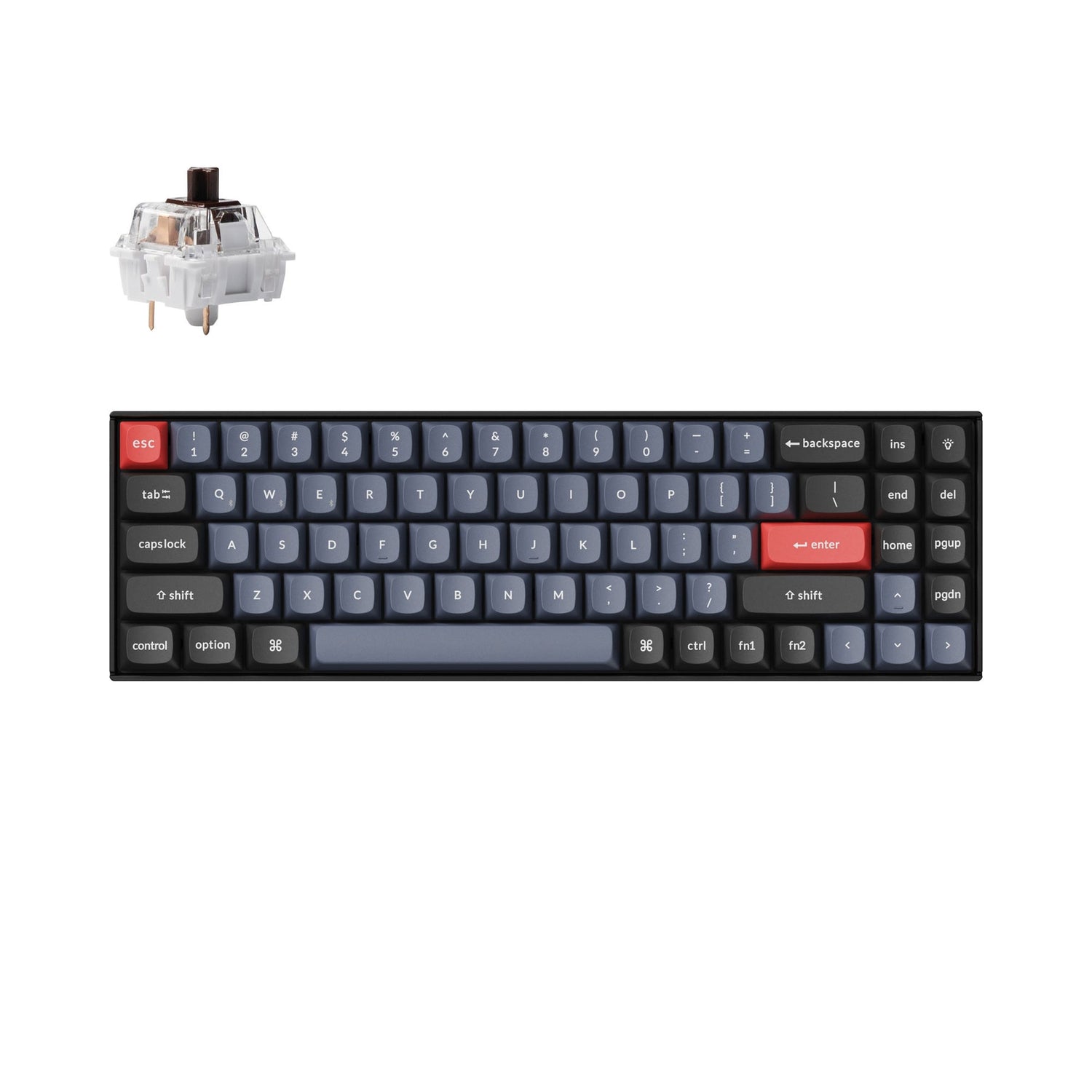 Keychron K14 Pro QMK/VIA Drahtlose Mechanische Tastatur (US-Layout)
