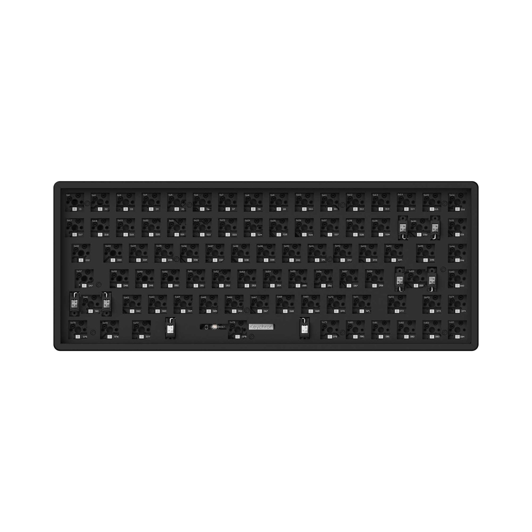 Keychron K2 Pro QMK/VIA kabellose mechanische Tastatur (US-ANSI-Layout)