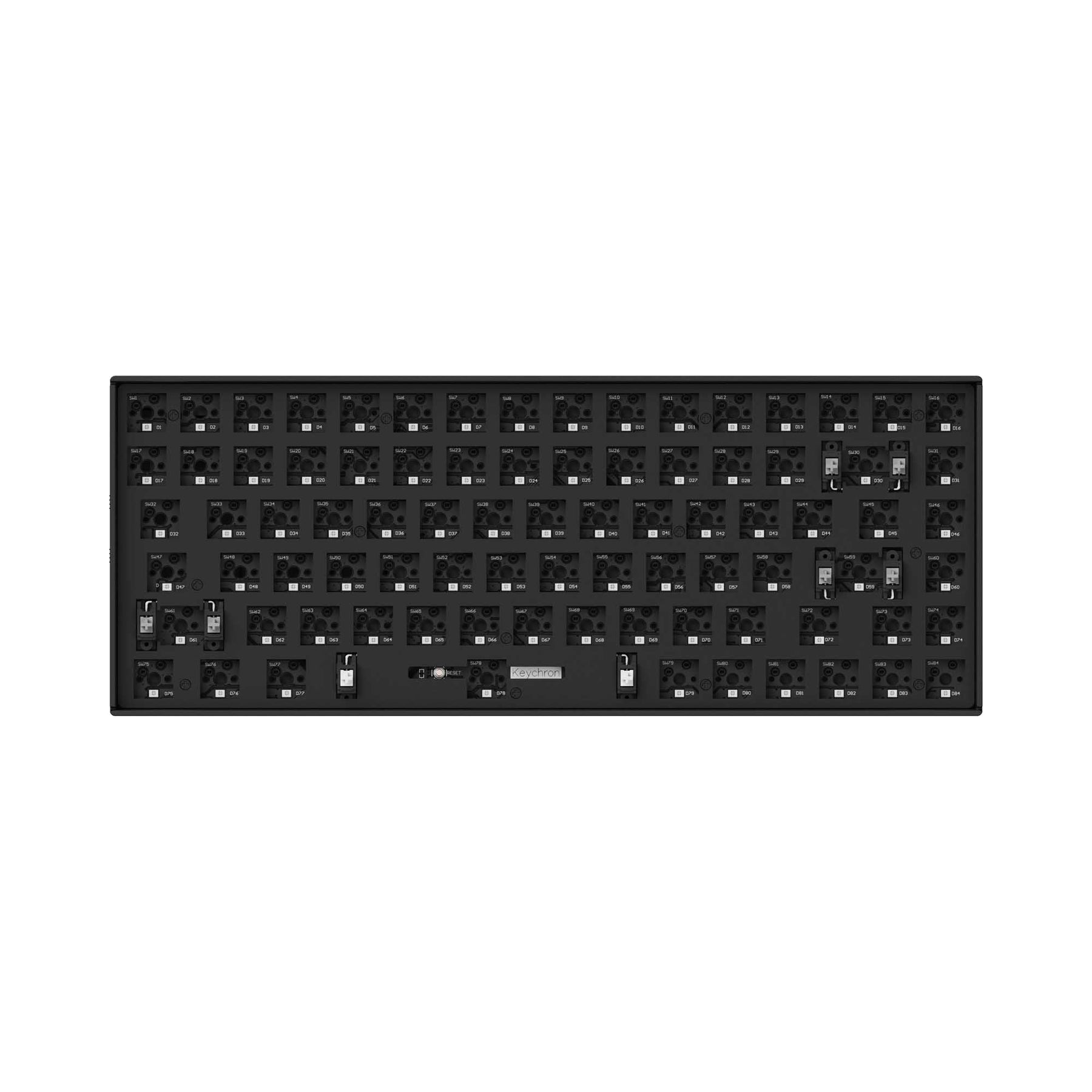 Keychron K2 Pro QMK/VIA kabellose mechanische Tastatur (US-ANSI-Layout)