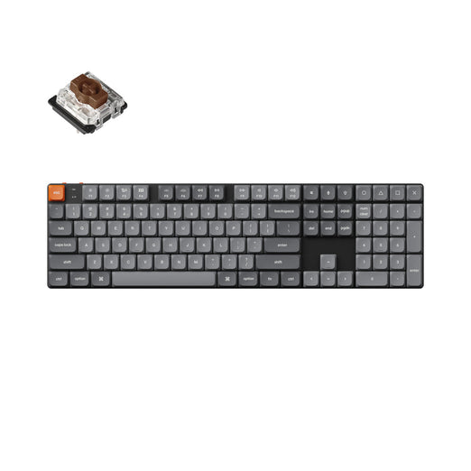 Keychron K5 Max QMK/VIA Drahtlose benutzerdefinierte mechanische Tastatur (US-ANSI-Tastatur)