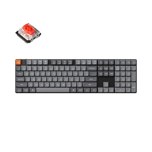 Keychron K5 Max QMK/VIA Drahtlose benutzerdefinierte mechanische Tastatur (US-ANSI-Tastatur)