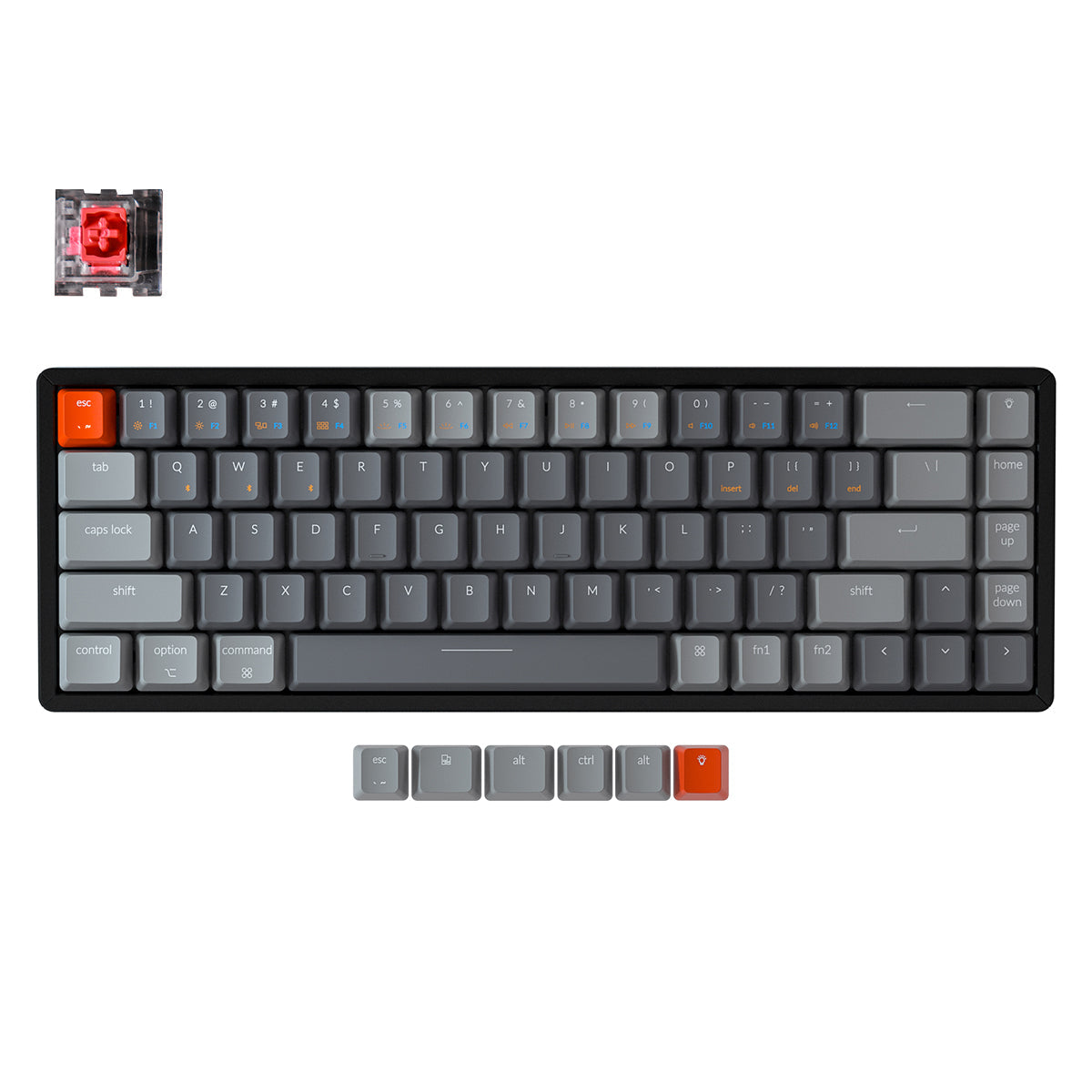 Keychron K6 Kabellose Mechanische Tastatur