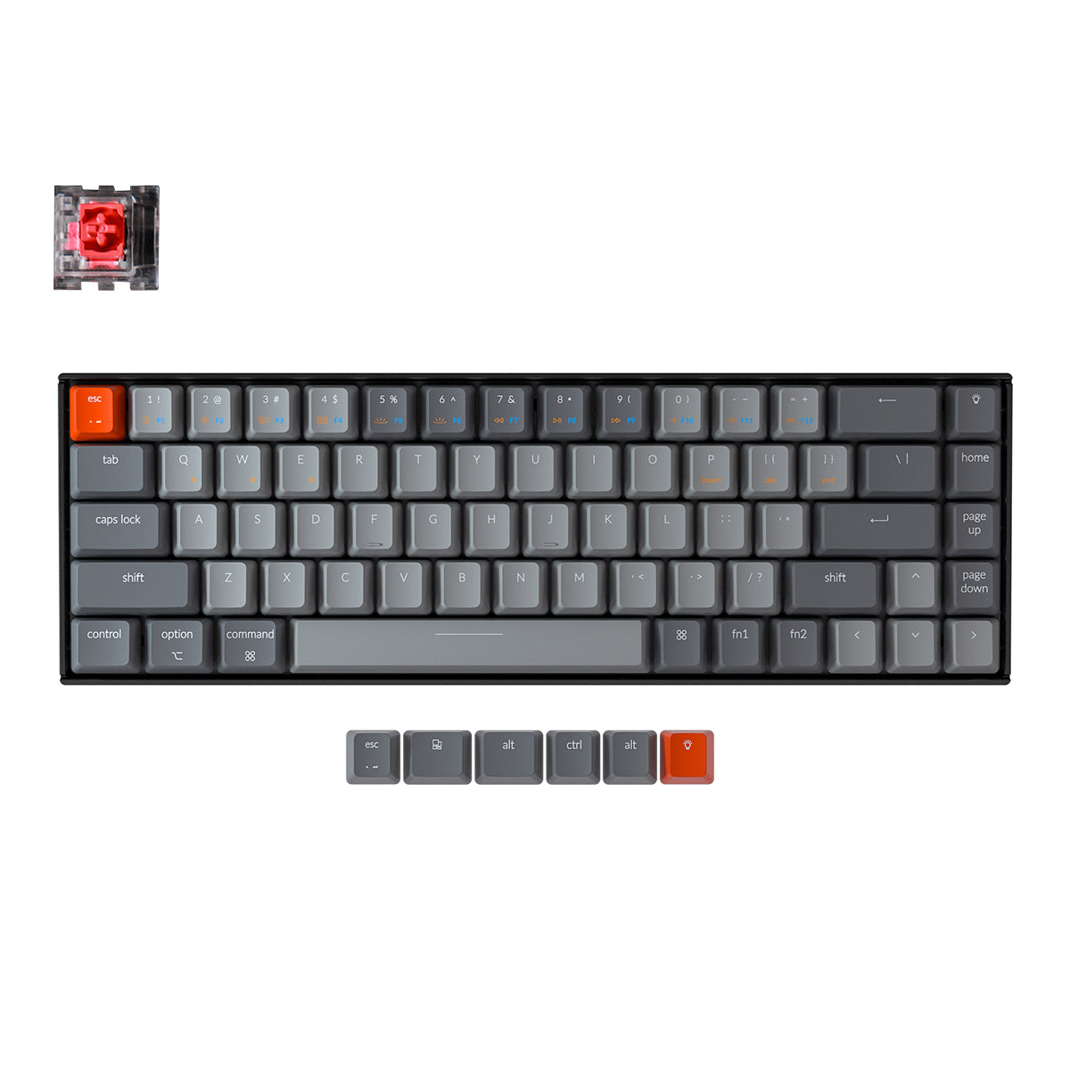 Keychron K6 Kabellose Mechanische Tastatur