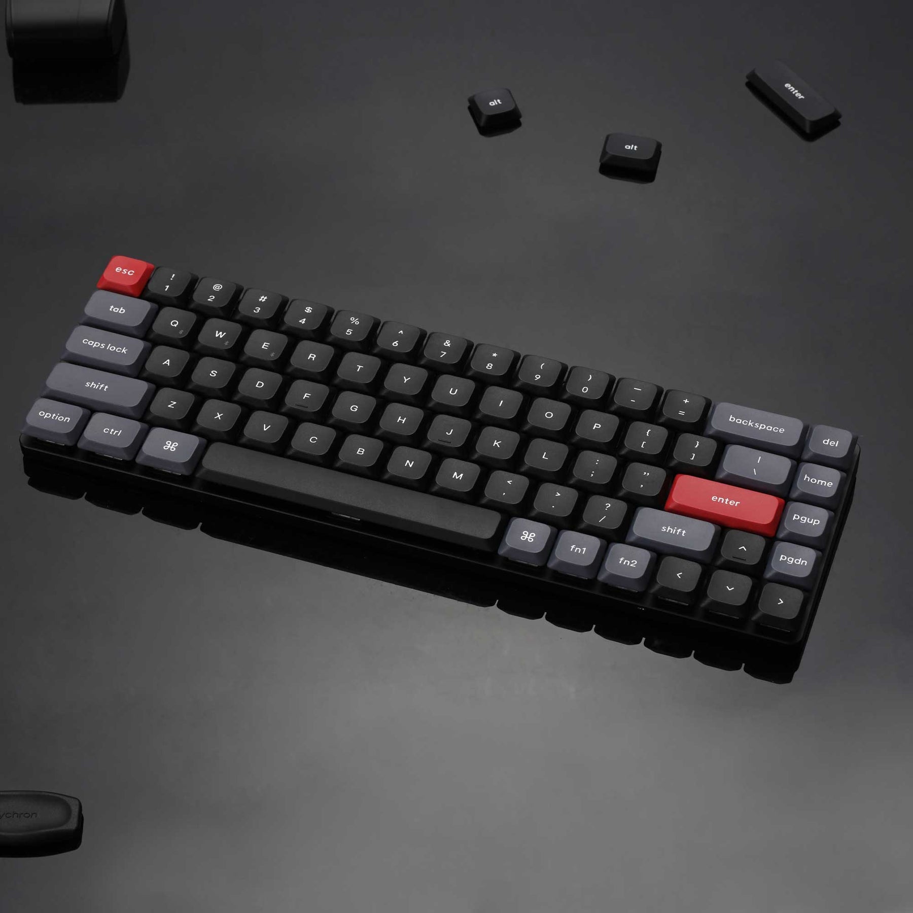 Keychron K7 Pro QMK/VIA Drahtlose benutzerdefinierte mechanische Tastatur (US-Layout)