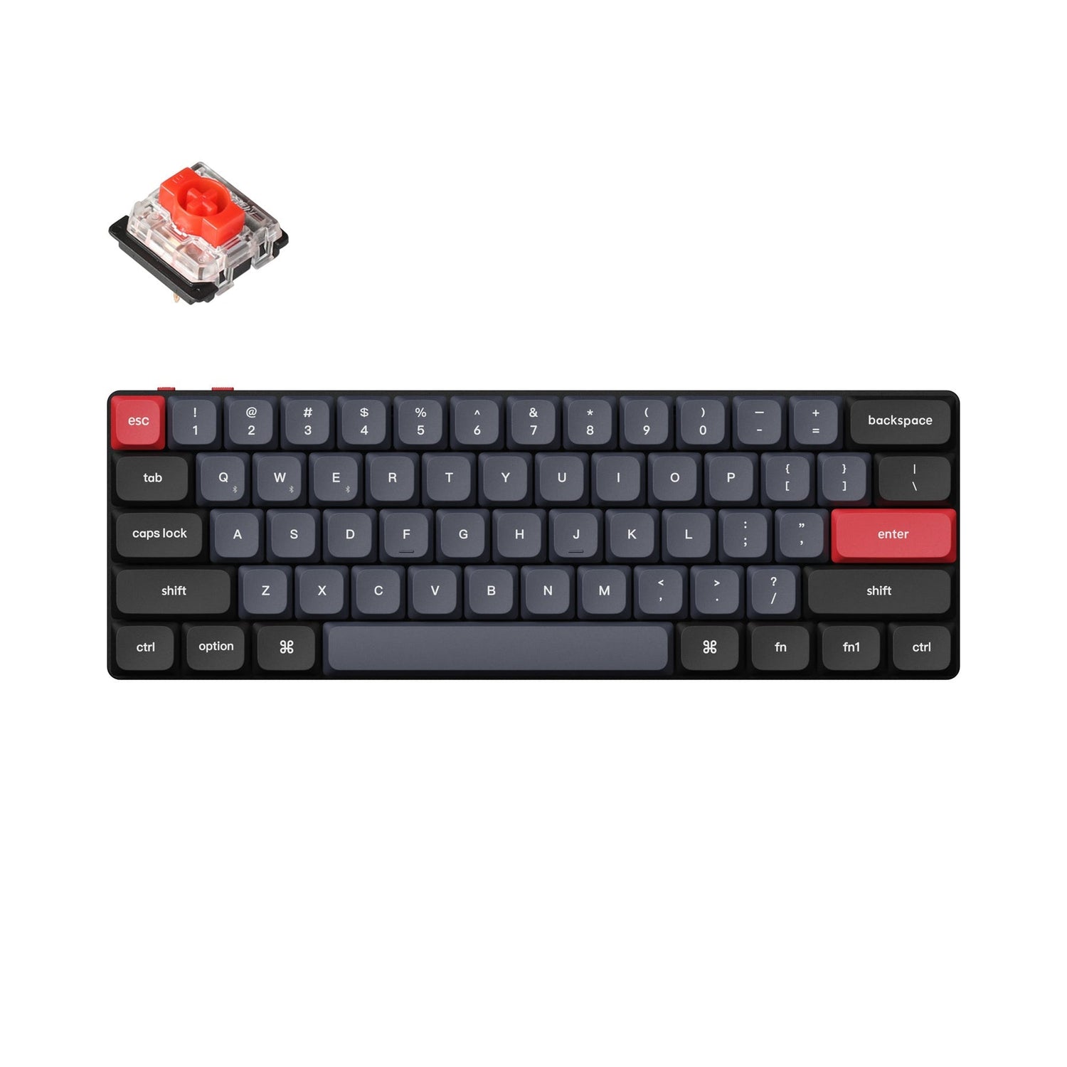 Keychron K9 Pro QMK/VIA Drahtlose benutzerdefinierte mechanische Tastatur (US-Layout)
