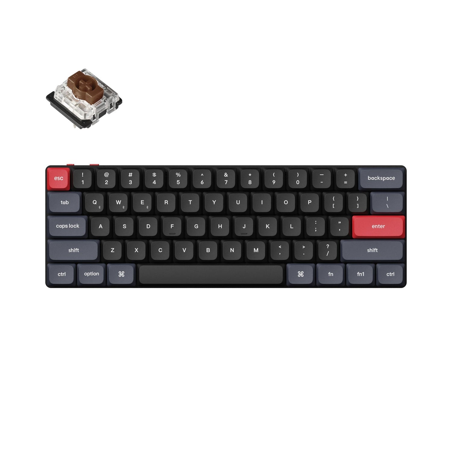 Keychron K9 Pro QMK/VIA Drahtlose benutzerdefinierte mechanische Tastatur (US-Layout)