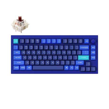 Keychron Q1 QMK Benutzerdefinierte mechanische Tastatur (US-ANSI-Layout) – Version 2