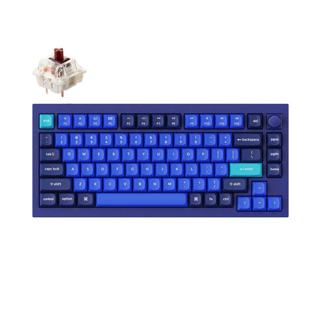 Keychron Q1 QMK Benutzerdefinierte mechanische Tastatur (US-ANSI-Layout) – Version 2