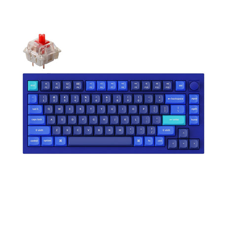 Keychron Q1 QMK Benutzerdefinierte mechanische Tastatur (US-ANSI-Layout) – Version 2