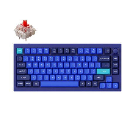 Keychron Q1 QMK Benutzerdefinierte mechanische Tastatur (US-ANSI-Layout) – Version 2