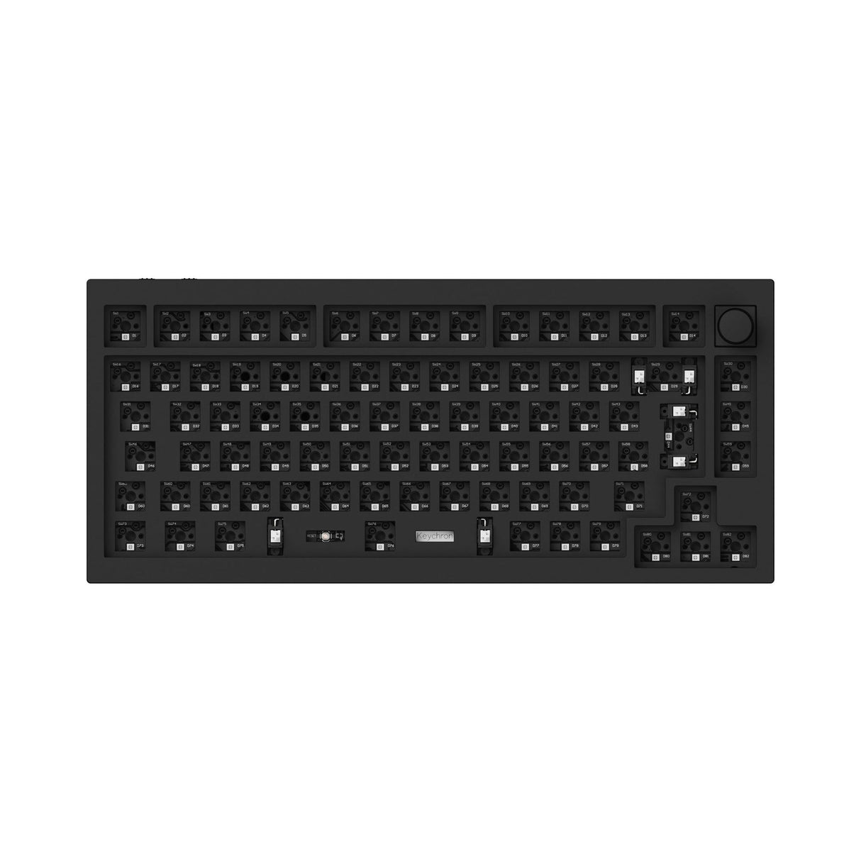 Keychron Q1 Pro QMK/VIA Drahtlose benutzerdefinierte mechanische Tastatur (US-Layout)