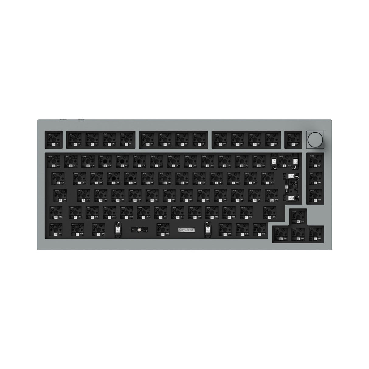 Keychron Q1 Pro QMK/VIA Drahtlose benutzerdefinierte mechanische Tastatur (US-Layout)