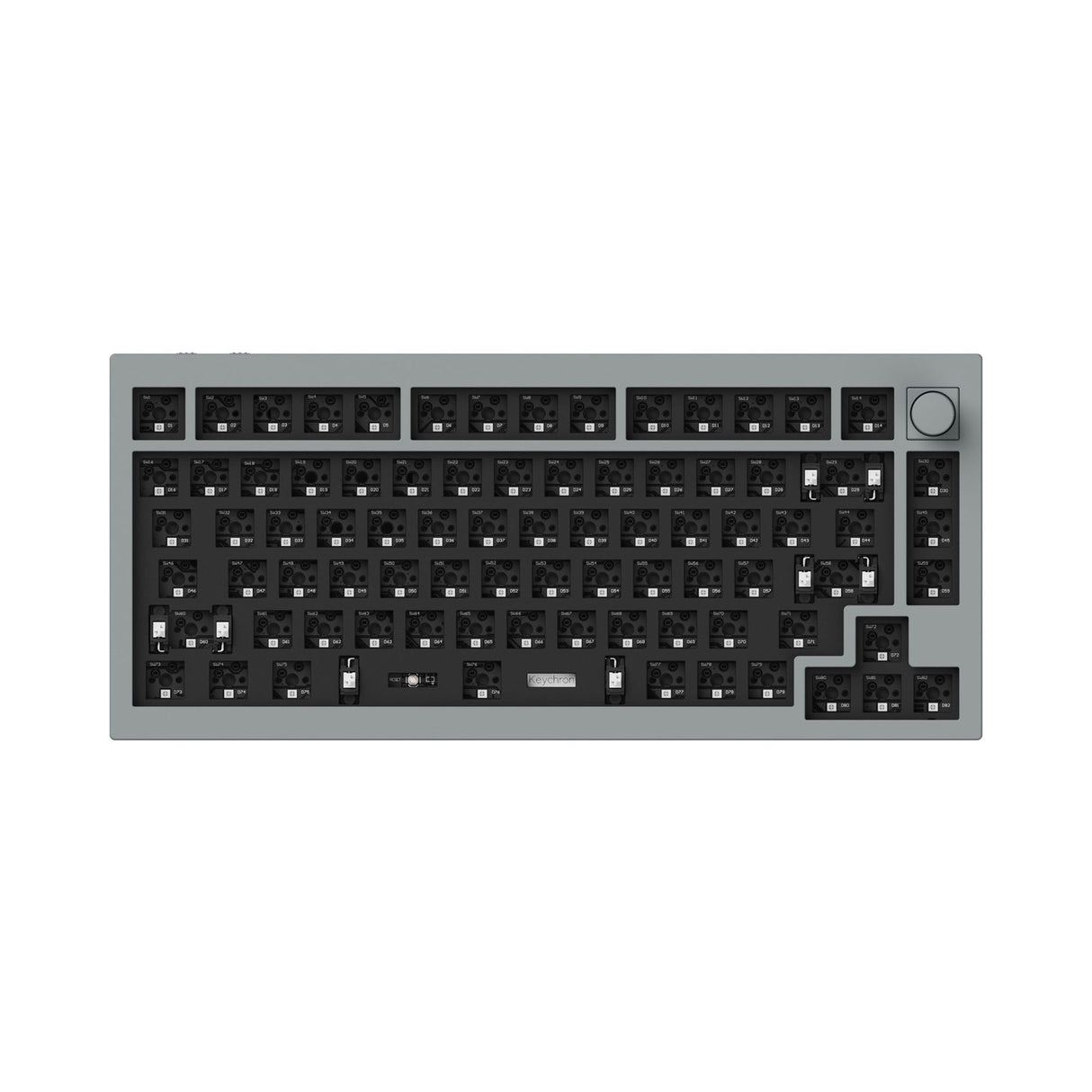 Keychron Q1 Pro QMK/VIA Drahtlose benutzerdefinierte mechanische Tastatur (US-Layout)