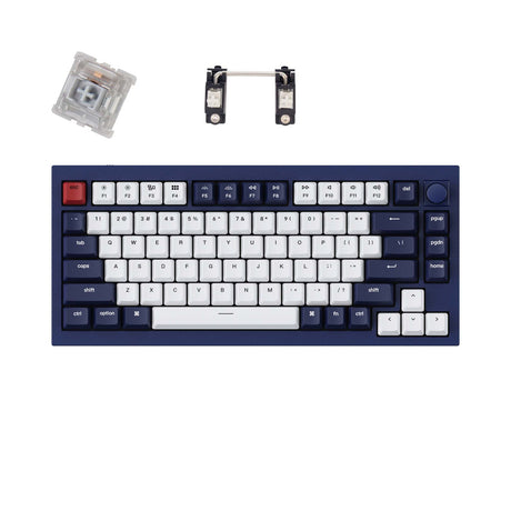 Keychron Q1 QMK Benutzerdefinierte mechanische Tastatur (US-ANSI-Layout) – Version 2