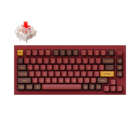 Keychron Q1 QMK Benutzerdefinierte mechanische Tastatur (US-ANSI-Layout) – Version 2