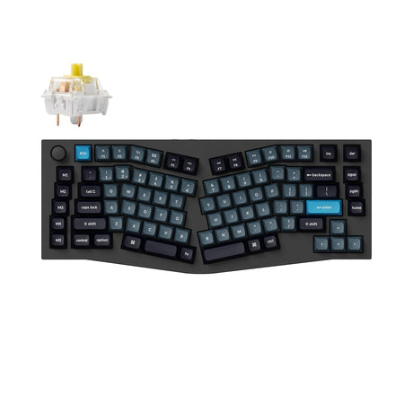 Keychron Q10 Pro (Alice-Layout) QMK/VIA Wireless Custom Mechanical Keyboard (US-Layout)