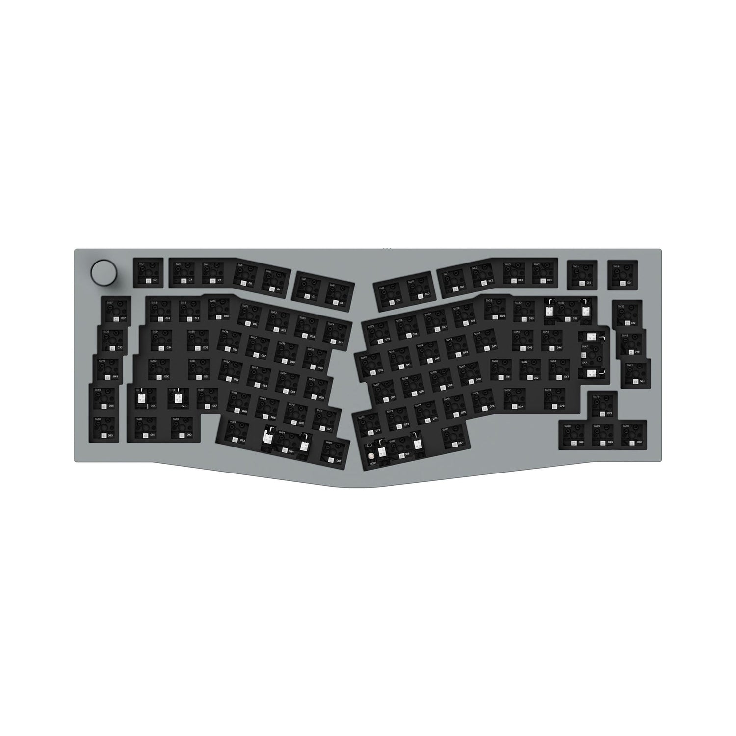 Keychron Q10 (Alice-Layout) QMK Benutzerdefinierte Mechanische Tastatur ISO-Layout-Kollektion