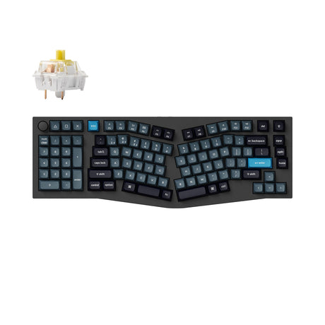 Keychron Q14 Pro (Alice-Layout) QMK/VIA Wireless Custom Mechanical Keyboard (US-Layout)