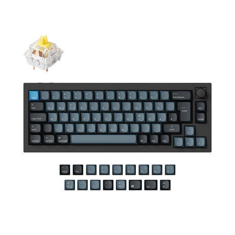 Keychron Q2 Pro QMK/VIA Kabellose, individuell anpassbare mechanische Tastatur ISO-Layout Kollektion