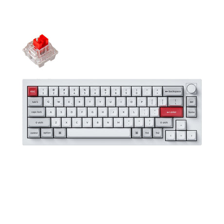 Keychron Q2 Pro QMK/VIA Drahtlose benutzerdefinierte mechanische Tastatur (US-Layout)