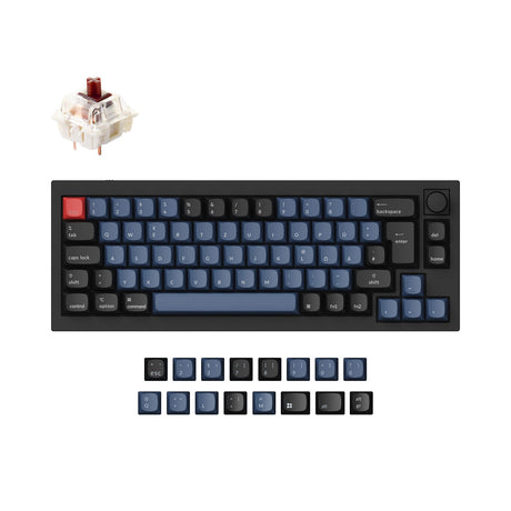 Keychron Q2 QMK ISO-Layout-Sammlung für benutzerdefinierte mechanische Tastaturen