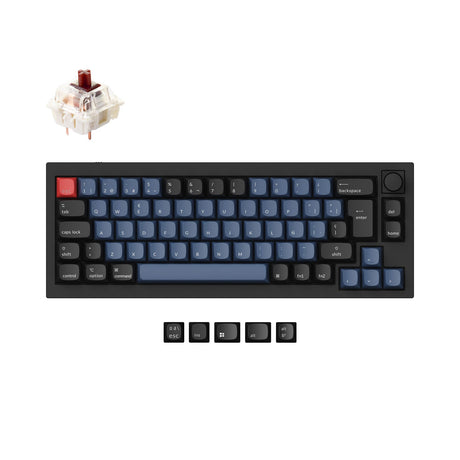 Keychron Q2 QMK ISO-Layout-Sammlung für benutzerdefinierte mechanische Tastaturen
