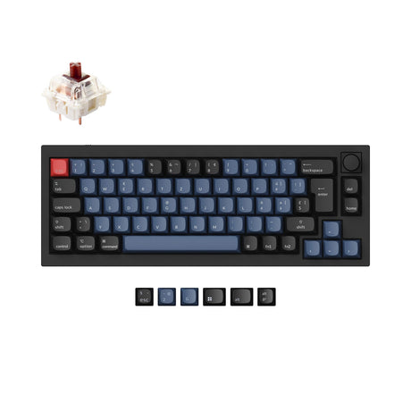 Keychron Q2 QMK ISO-Layout-Sammlung für benutzerdefinierte mechanische Tastaturen