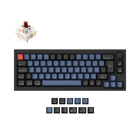 Keychron Q2 QMK ISO-Layout-Sammlung für benutzerdefinierte mechanische Tastaturen