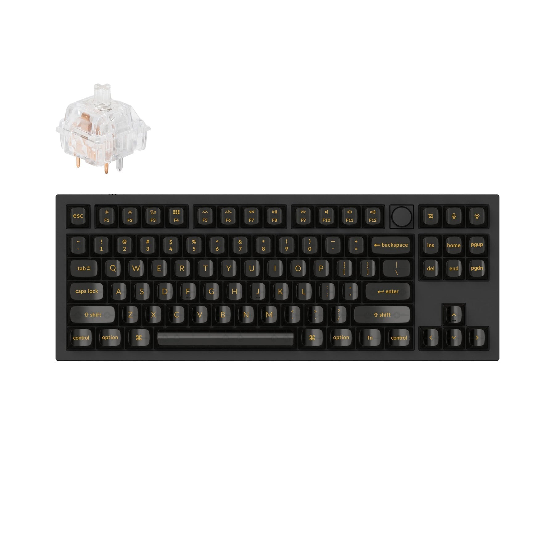 Benutzerdefinierte mechanische Tastatur Keychron Q3 QMK (US-ANSI-Layout)
