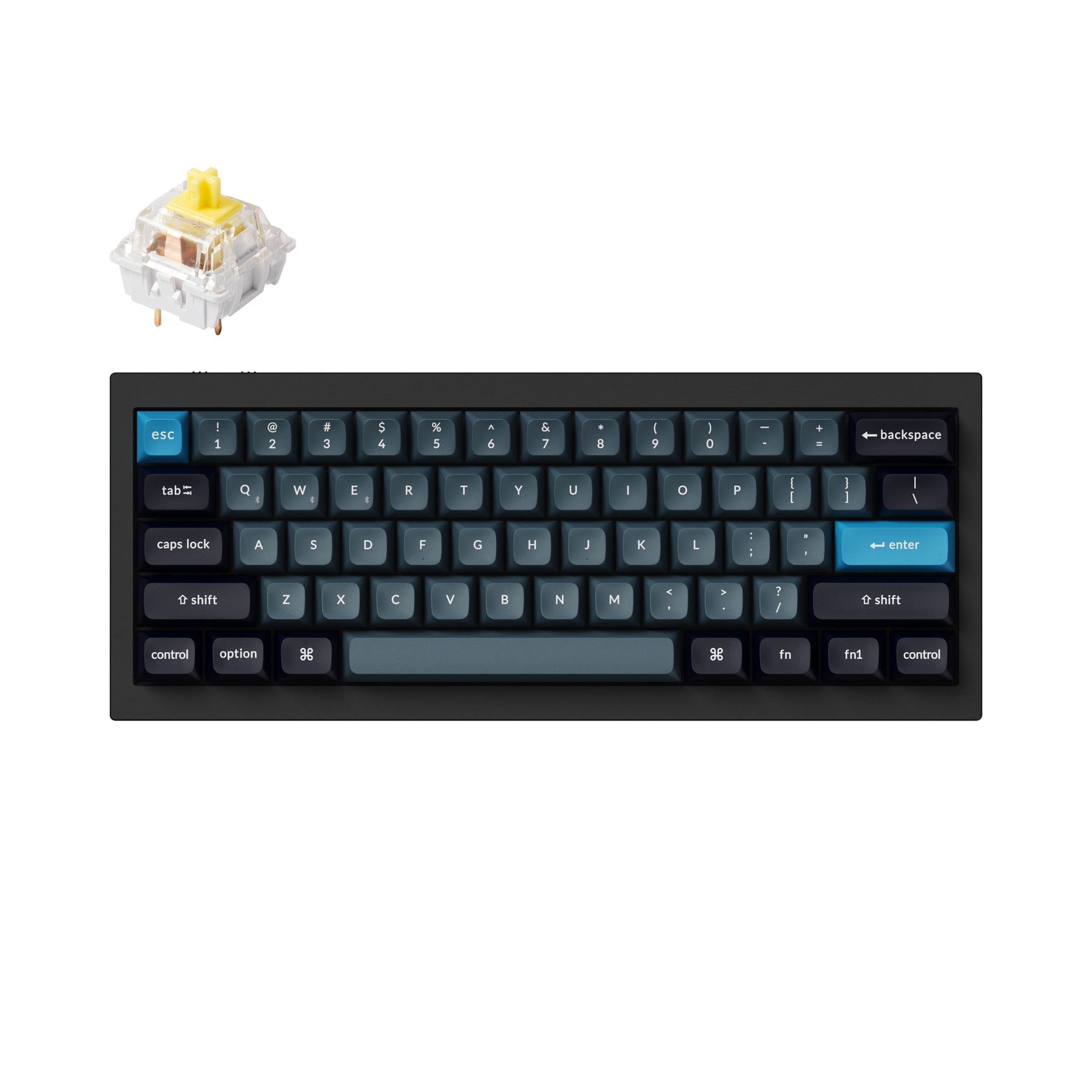 Keychron Q4 Pro QMK/VIA Kabellose, individuell anpassbare mechanische Tastatur - ANSI-Layout