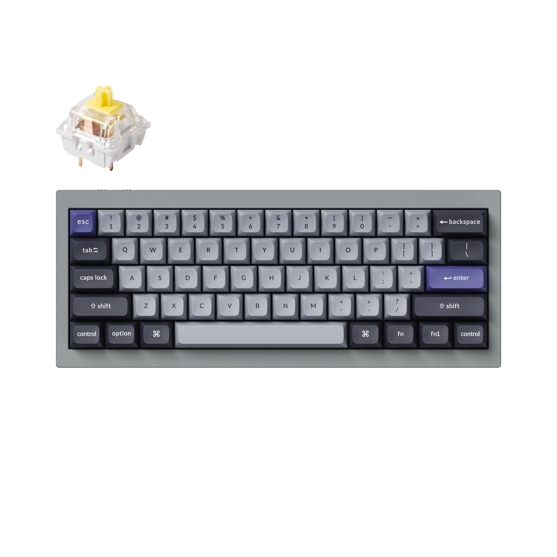 Keychron Q4 Pro QMK/VIA Kabellose, individuell anpassbare mechanische Tastatur - ANSI-Layout