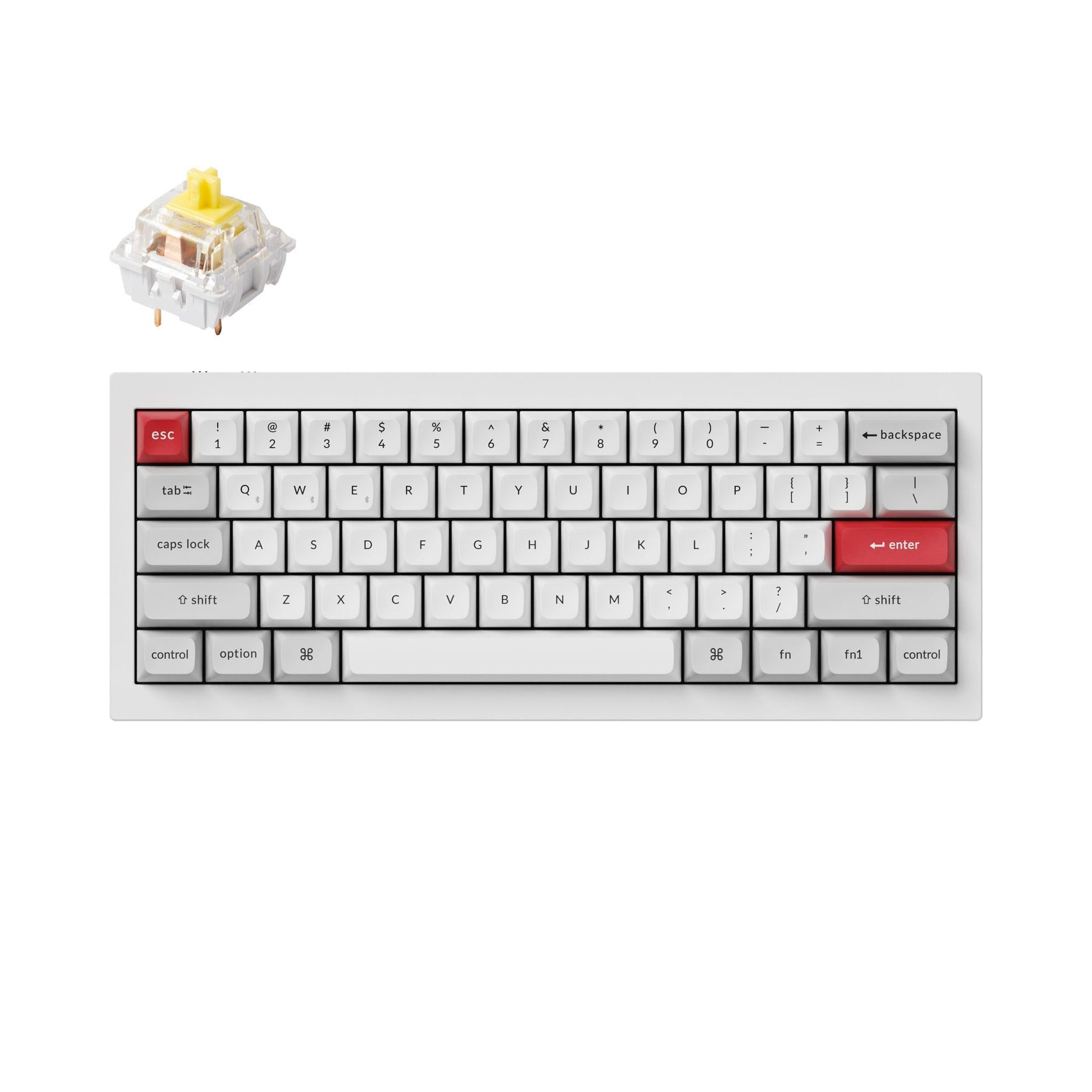 Keychron Q4 Pro QMK/VIA Kabellose, individuell anpassbare mechanische Tastatur - ANSI-Layout