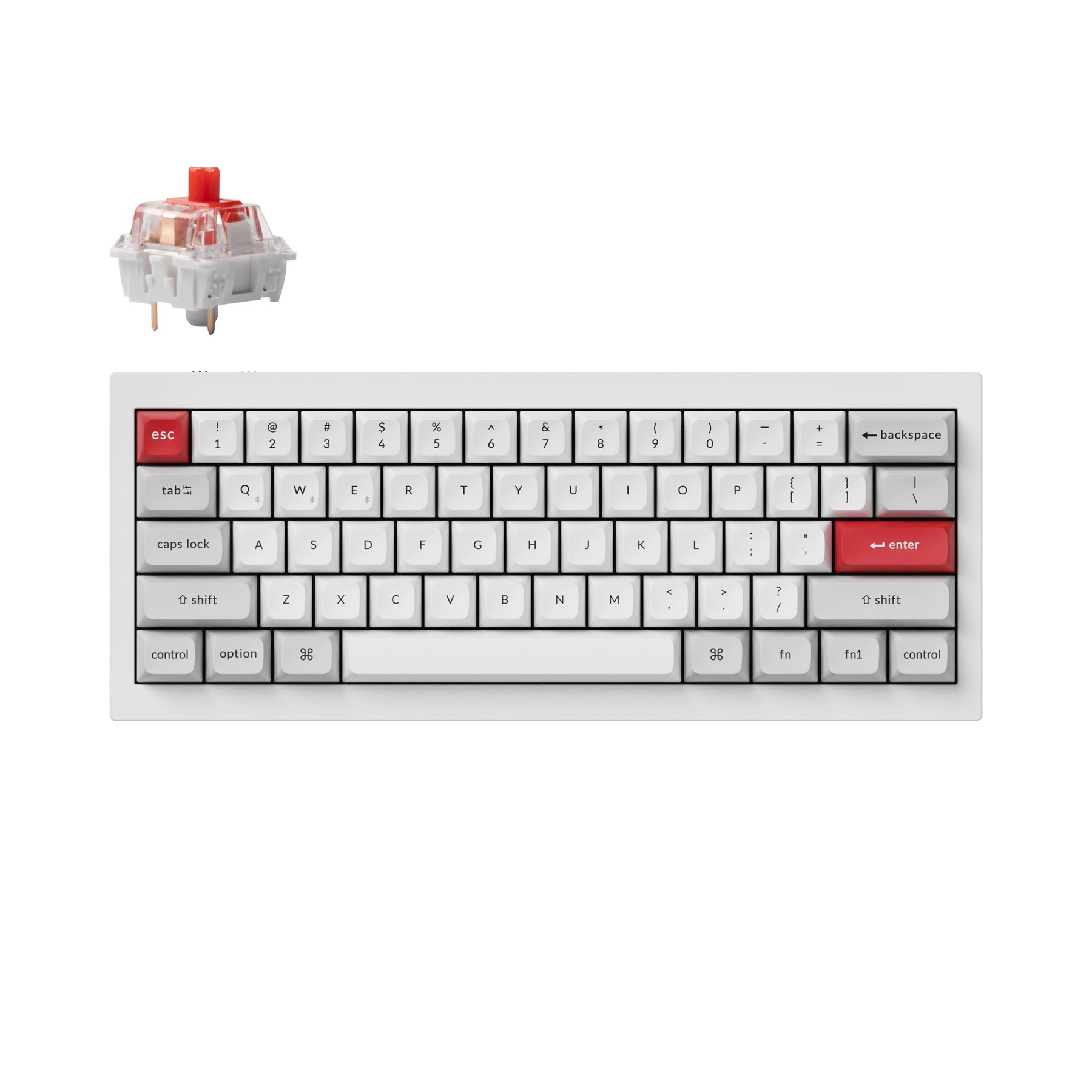 Keychron Q4 Pro QMK/VIA Kabellose, individuell anpassbare mechanische Tastatur - ANSI-Layout