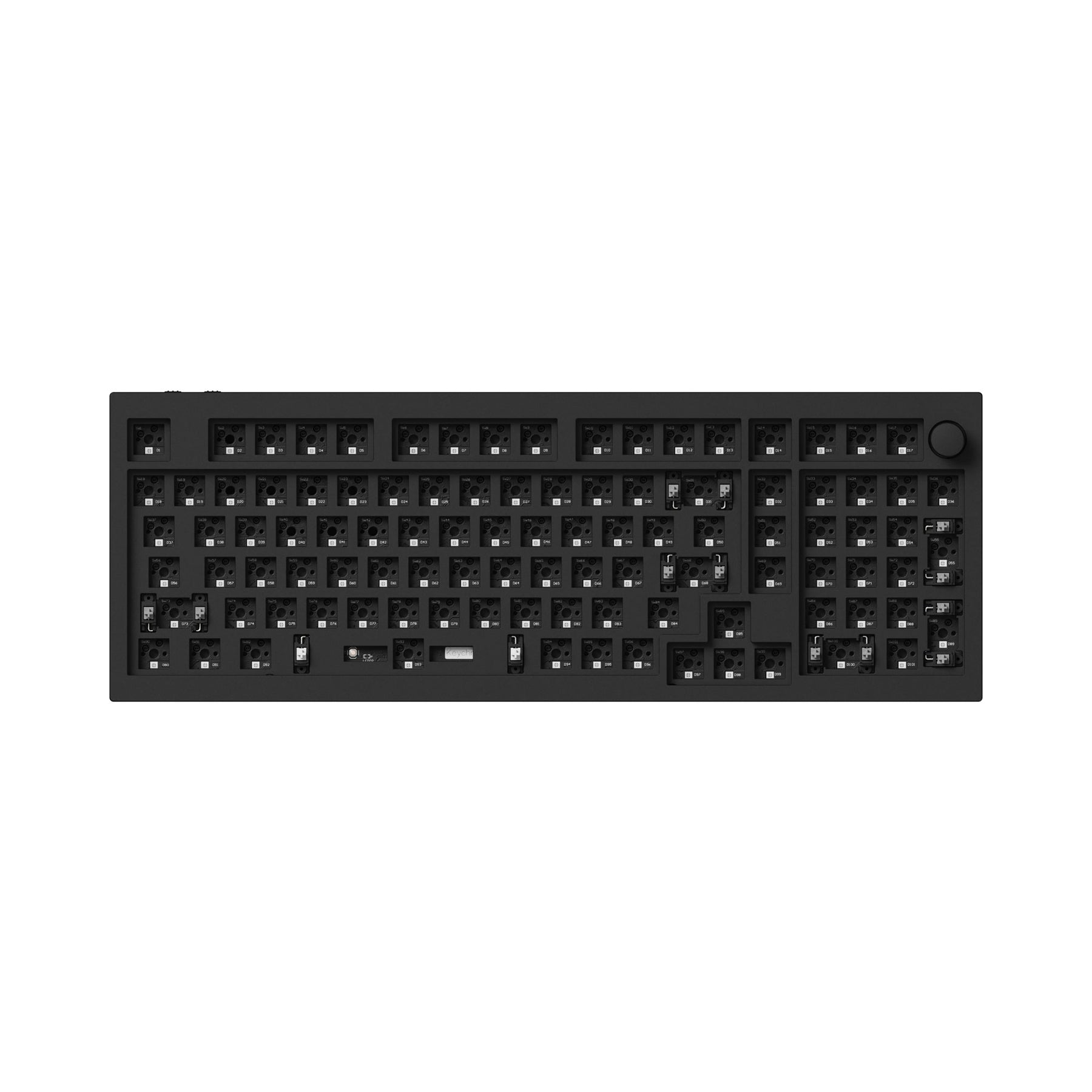 Keychron Q5 Pro QMK/VIA Kabellose benutzerdefinierte mechanische Tastatur – ANSI-Layout