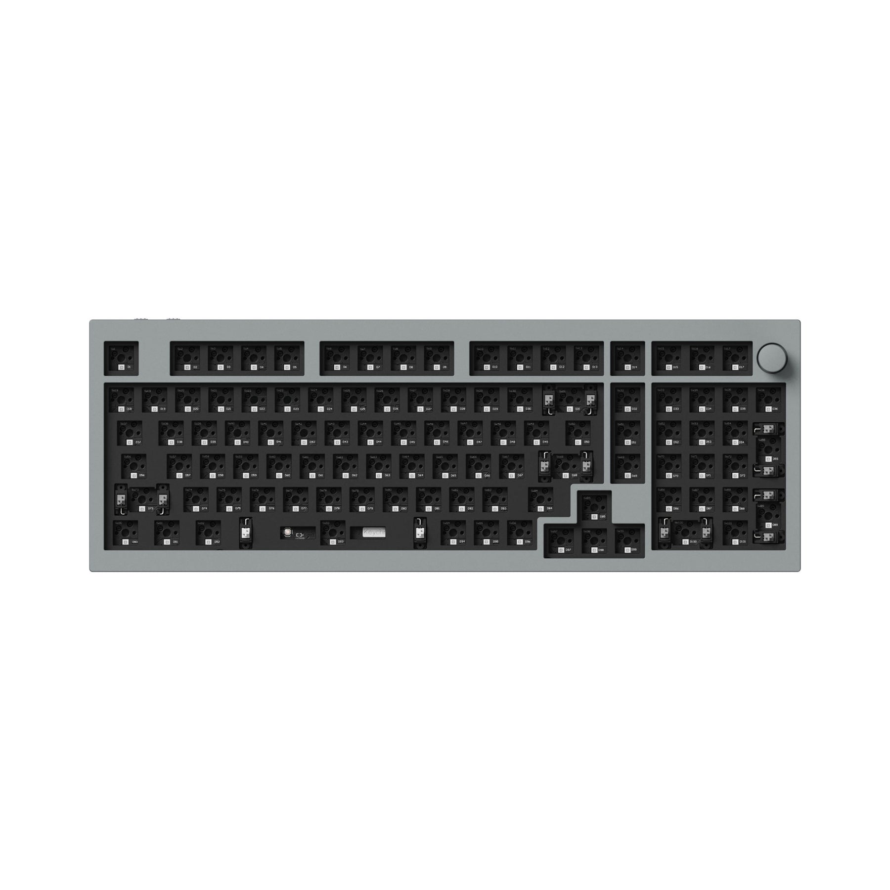 Keychron Q5 Pro QMK/VIA Kabellose benutzerdefinierte mechanische Tastatur – ANSI-Layout