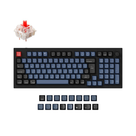 Keychron Q5 QMK ISO-Layout-Sammlung für benutzerdefinierte mechanische Tastaturen