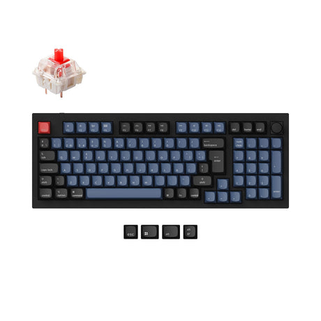 Keychron Q5 QMK ISO-Layout-Sammlung für benutzerdefinierte mechanische Tastaturen
