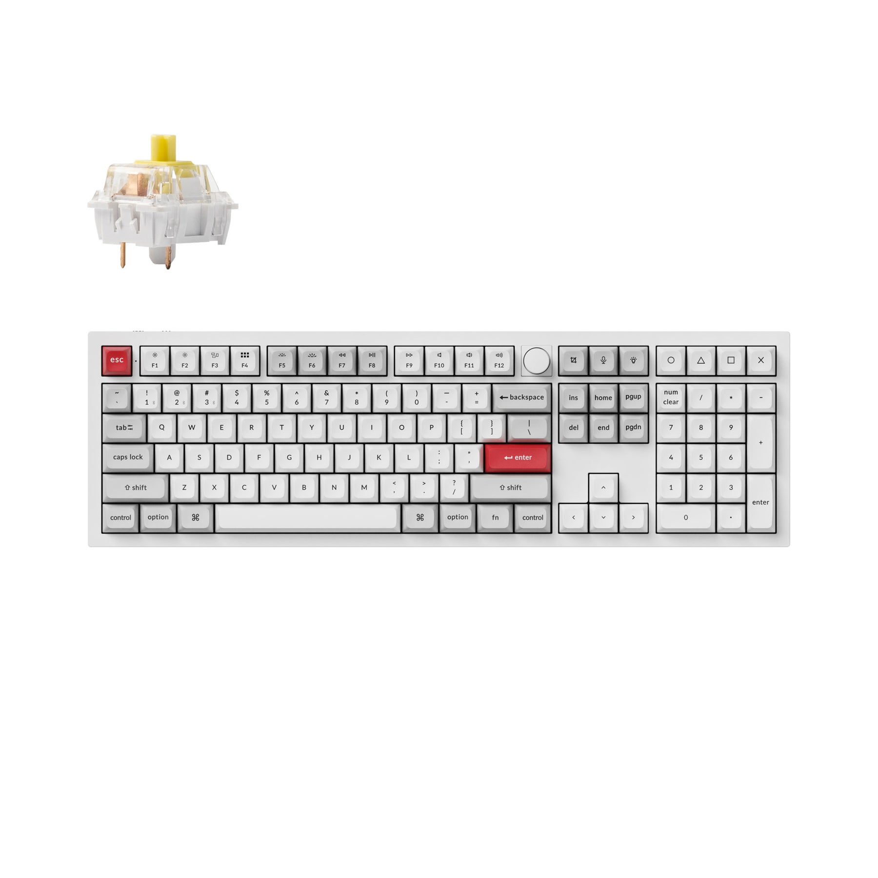 Keychron Q6 Pro QMK/VIA kabellose benutzerdefinierte mechanische Tastatur (US-Layout)