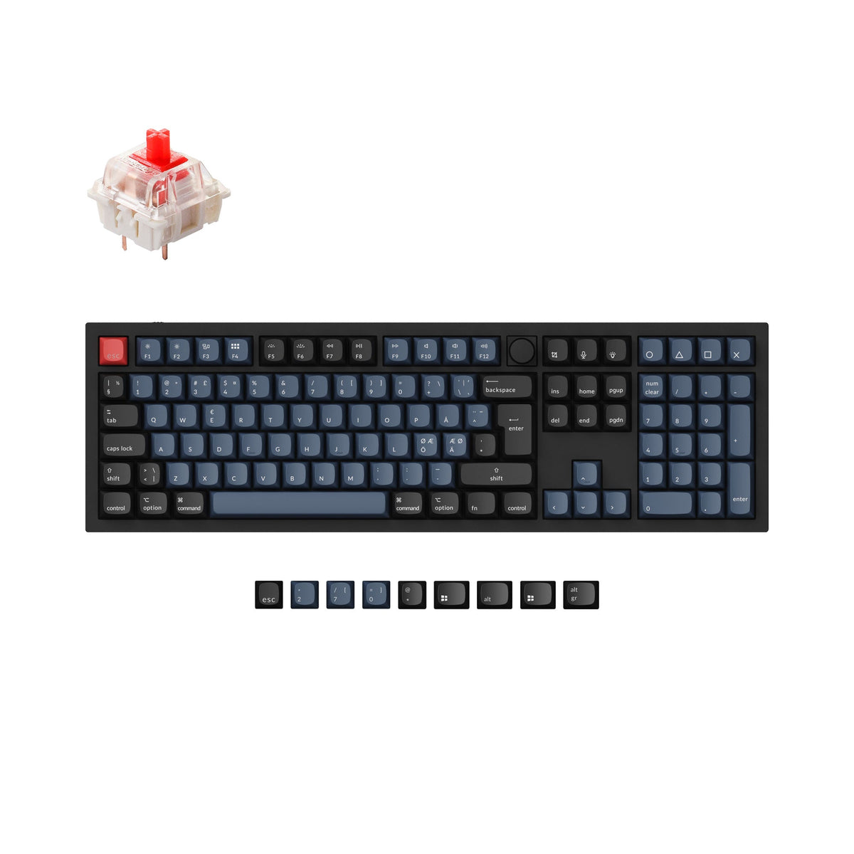Nordic ISO Keyboards Collection – Keychron Austria
