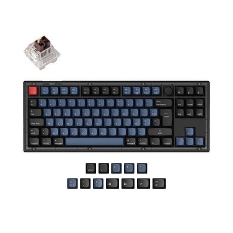 Keychron V3 QMK ISO-Layout-Sammlung für benutzerdefinierte mechanische Tastaturen