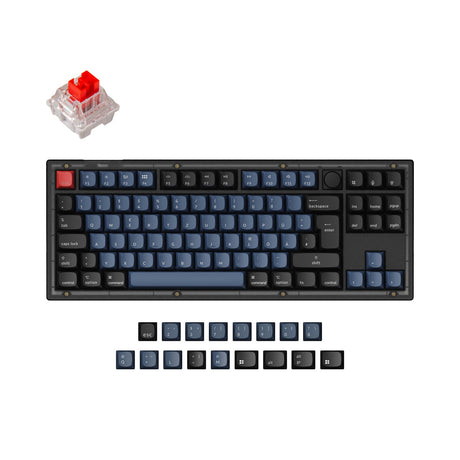 Keychron V3 QMK ISO-Layout-Sammlung für benutzerdefinierte mechanische Tastaturen