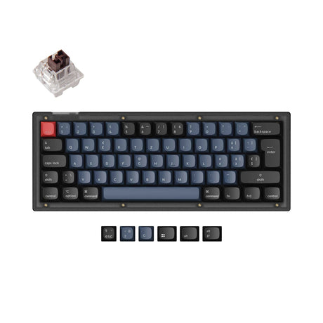 Keychron V4 QMK ISO-Layout-Sammlung für benutzerdefinierte mechanische Tastaturen